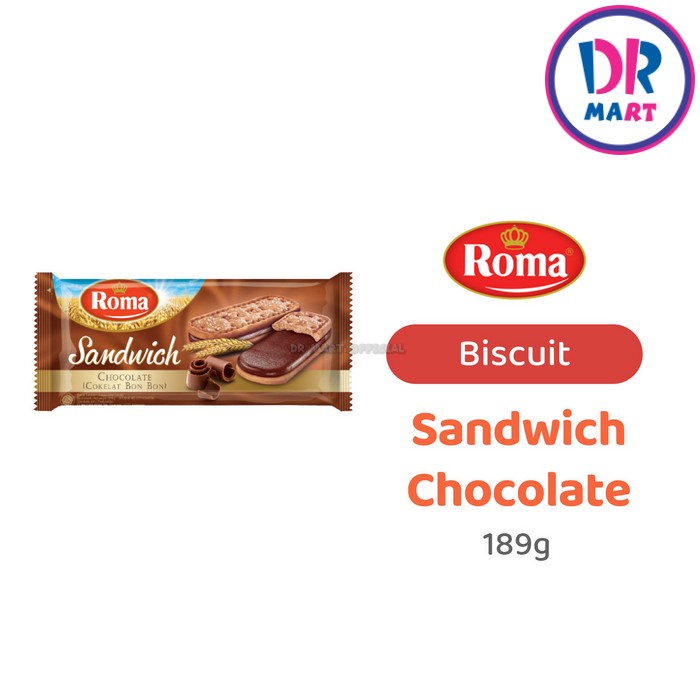 

Roma sandwich Chocolate 189gr