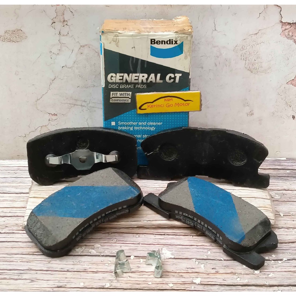 BRAKE PAD KAMPAS REM DEPAN AGYA AYLA MATIC DATSUN GO BENDIX DB1380 GCT