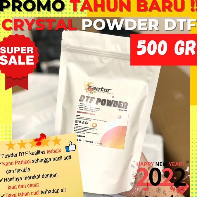 

POWDER DTF CRYSTAL SOFT 500GR BEST QUALITY