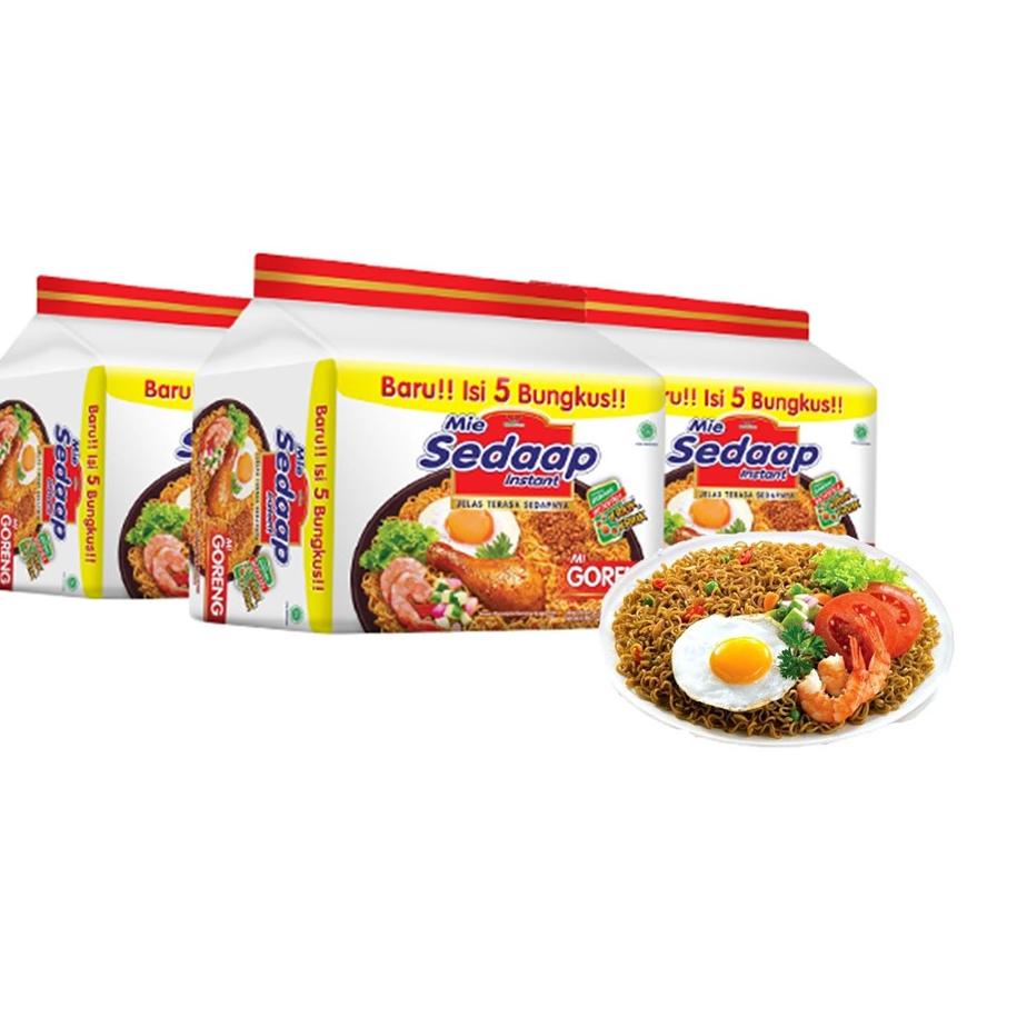 

HOT Mie Sedaap Goreng 90gr isi 5 Triple Pack