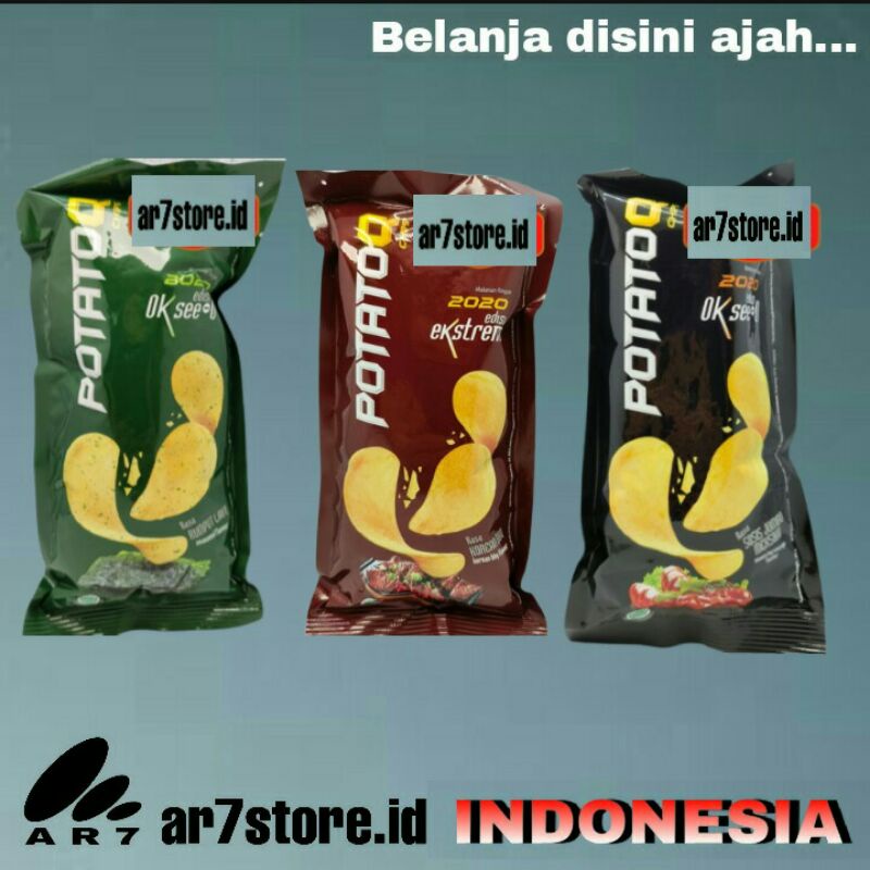 

POTATO Q/POTATO QUEEN 1 pack isi 10 x 28gr