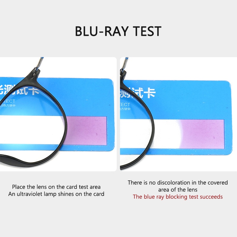 【COD】Kacamata Anti Radiasi Bentuk Bulat Bahan Metal Gaya Korea Untuk Pria Dan Wanita