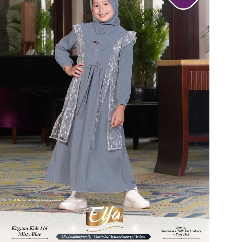 Big Sale - SARIMBIT ETHICA ELFA 240 MISTY BLUE / KAGUMI 246 / KAHFI 212 / KAHFI KIDS 158 / KAGUMI KI