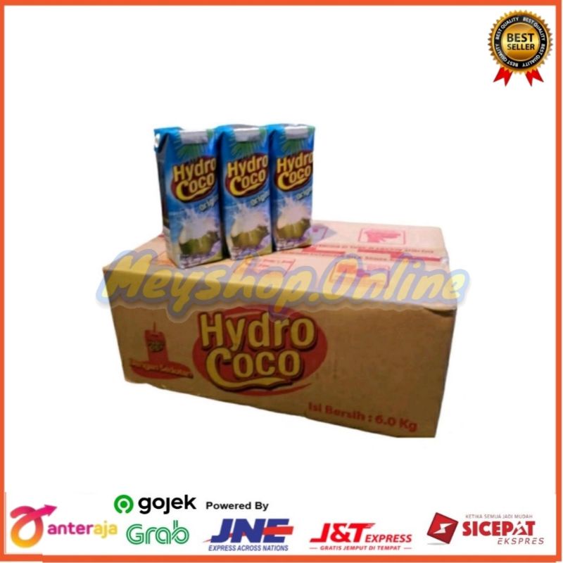 HYDRO COCO 250mL 1 Dus 24Pcs / Hydrococo Original Kalbe