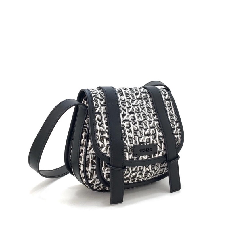 KZ Courier Small Jacquard Messenger Bag