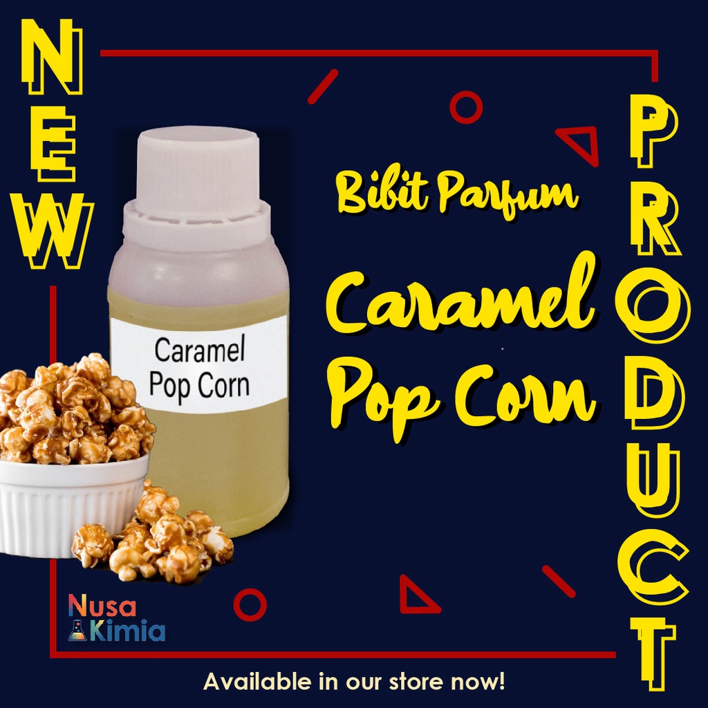 Bibit Parfum CARAMEL POPCORN - Biang Parfum Popcorn Karamel - Caramel Popcorn Fragrance Oil