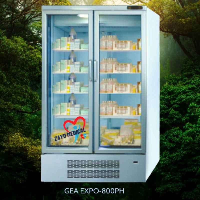 Jual Gea Expo Ph Kulkas Obat Pintu Pharmaceutical Refrigator Showcase Obat Shopee Indonesia