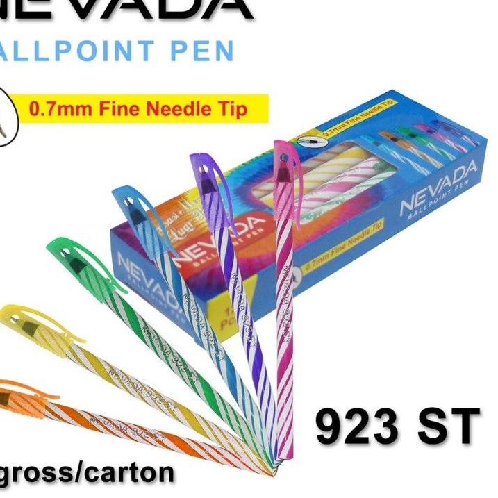 

ㅥ 12 PCS BALLPOINT // SELUSIN PULPEN LiLiN NEVADA ま