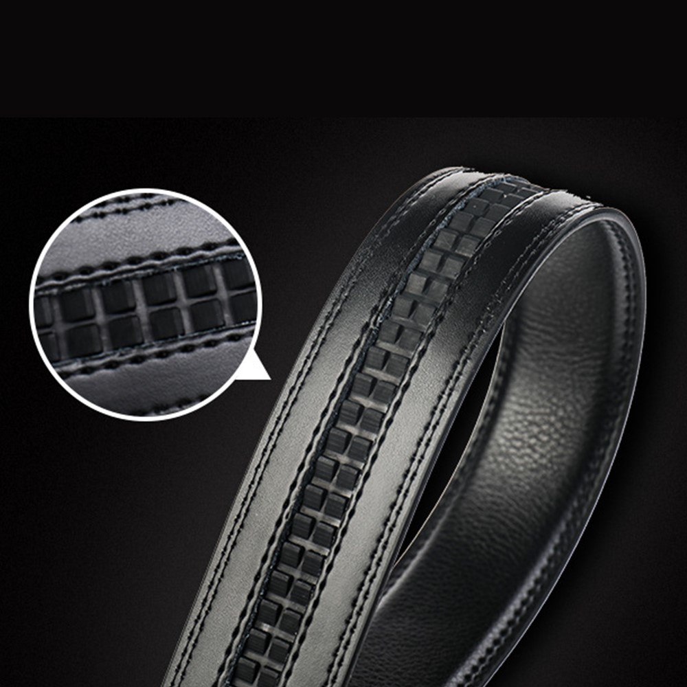 Mens Belts Semi Kulit Hitam – BELT 777