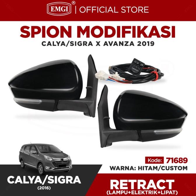 TERMURAH Modifikasi Spion Mobil Sigra Calya housing Avanza 2019 - Lipat