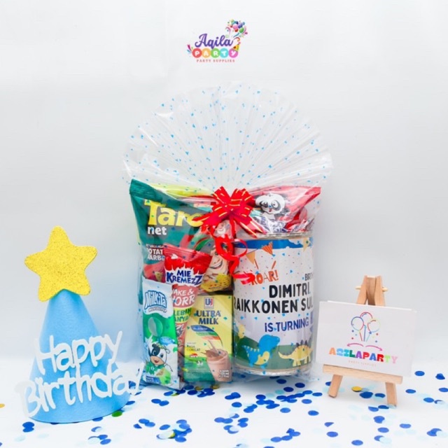 

PAKET SNACK ULANG TAHUN ANAK FREE CUSTOM CELENGAN