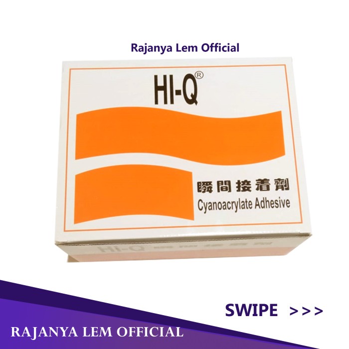 Lem Korea Hi Q / Lem Hi-Q / Lem Serbaguna / Lem Besi Isi 50 Pcs