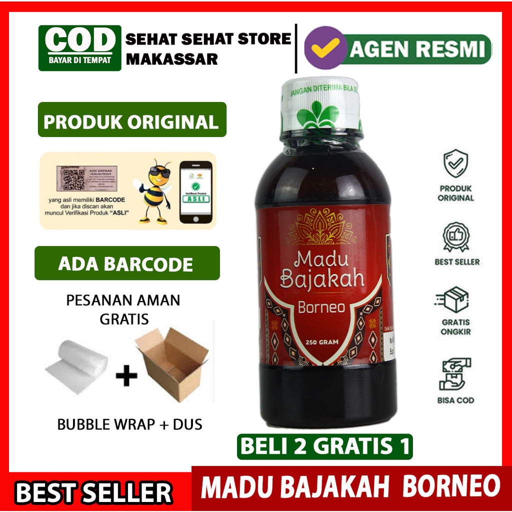 MADU BAJAKAH BORNEO OBAT DARAH TINGGI BA BY TEUKU WISNU