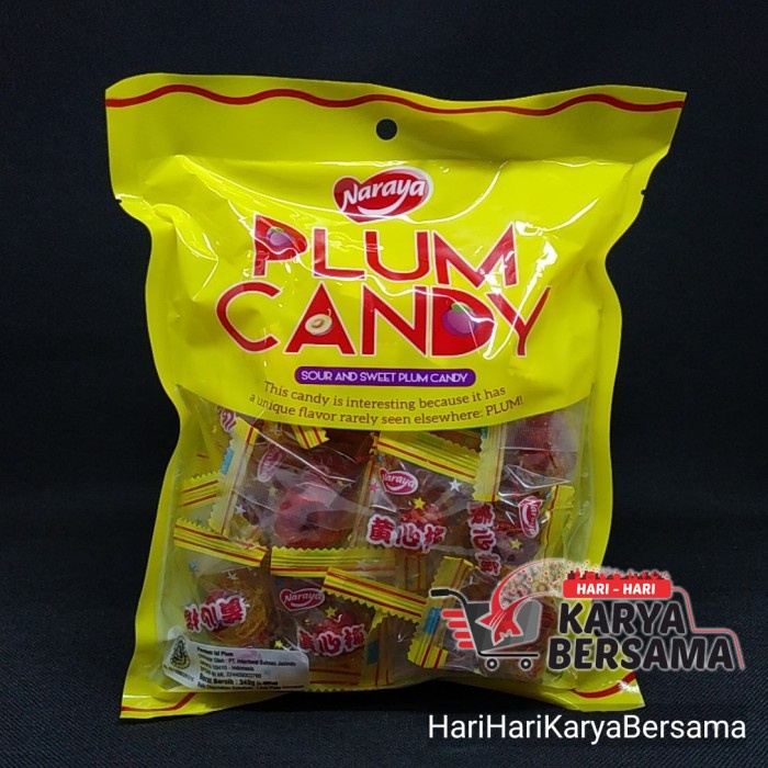 

}}}}}}] NARAYA PLUM CANDY SOUR AND SWEET 340GR