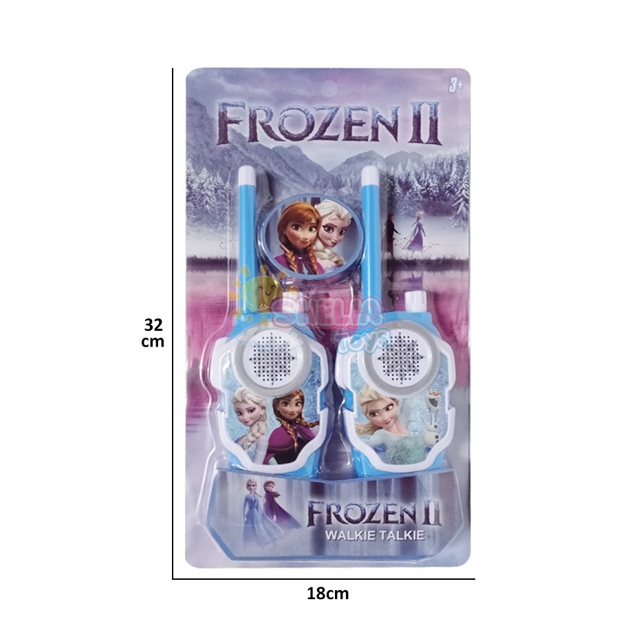Mainan Anak Baterry Operated Superhero Walkie-Talkie Phone (Battery Not Included)