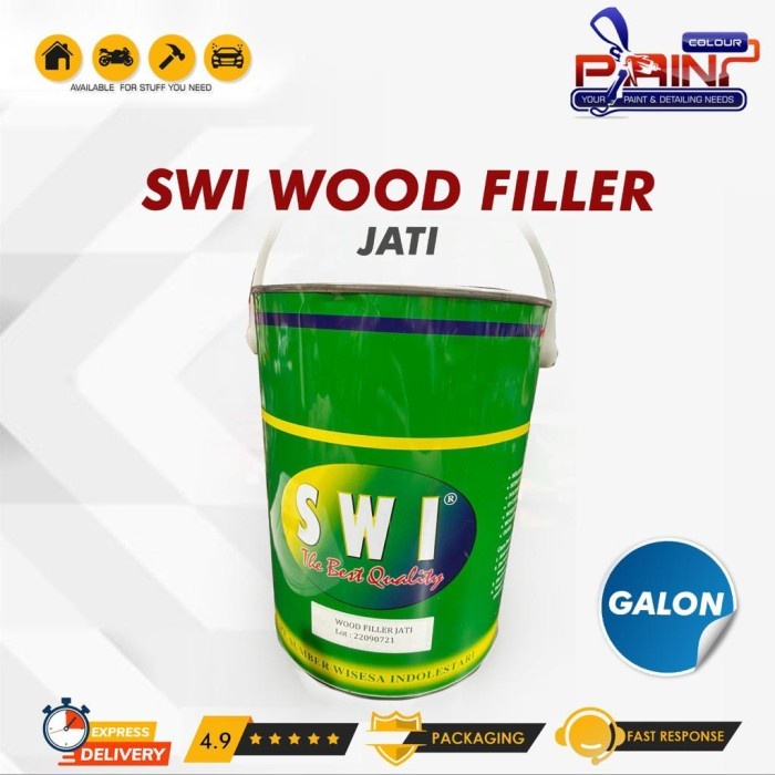 SWI WOOD FILLER GALON - 5 Liter