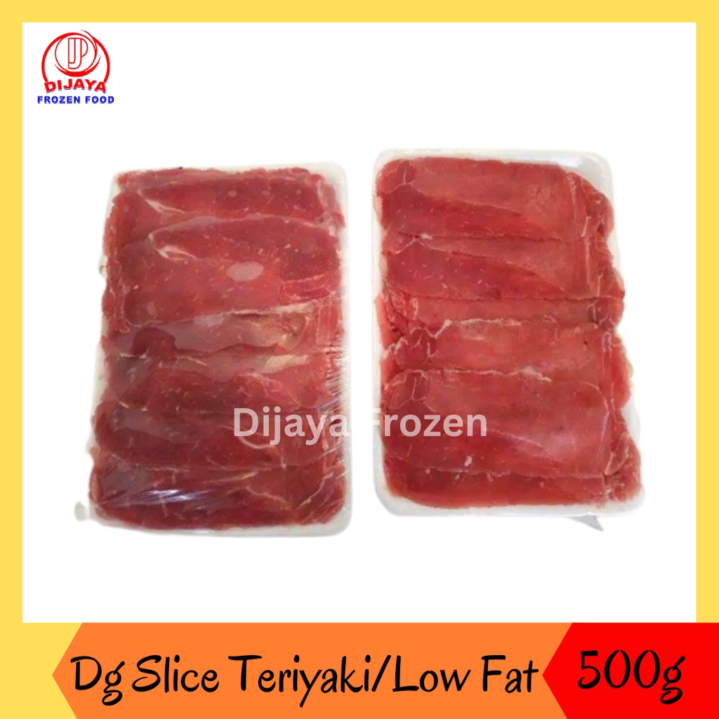 

Daging Slice Sukiyaki Teriyaki (Low Fat) 500gr