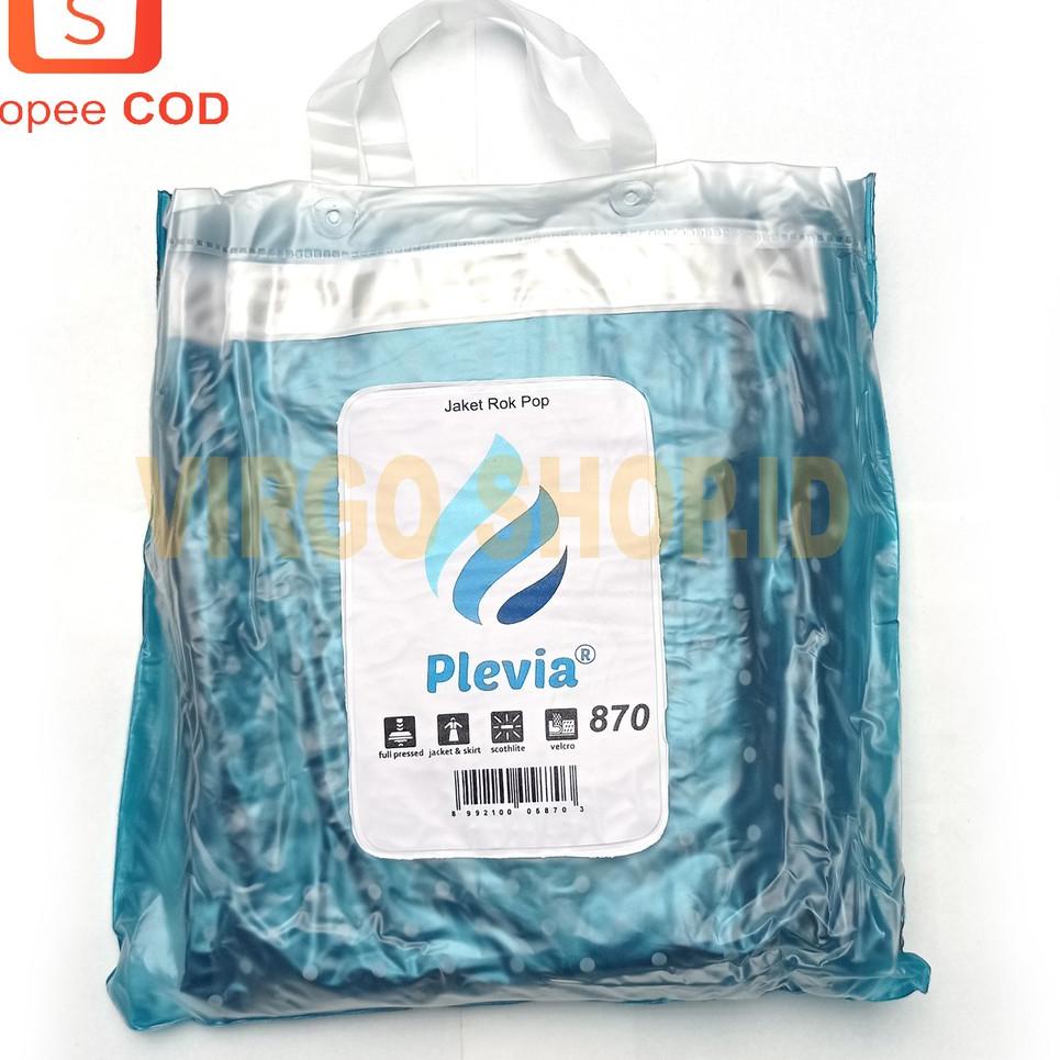 ☛☛ Jas Hujan Rok Polkadot Plevia 870 allsize new original / Jas Hujan / Mantel Hujan / Jas Hujan Rok