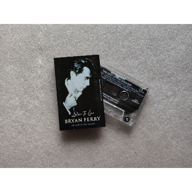 kaset pita pop art glam rock BRYAN FERRY the best of ballads