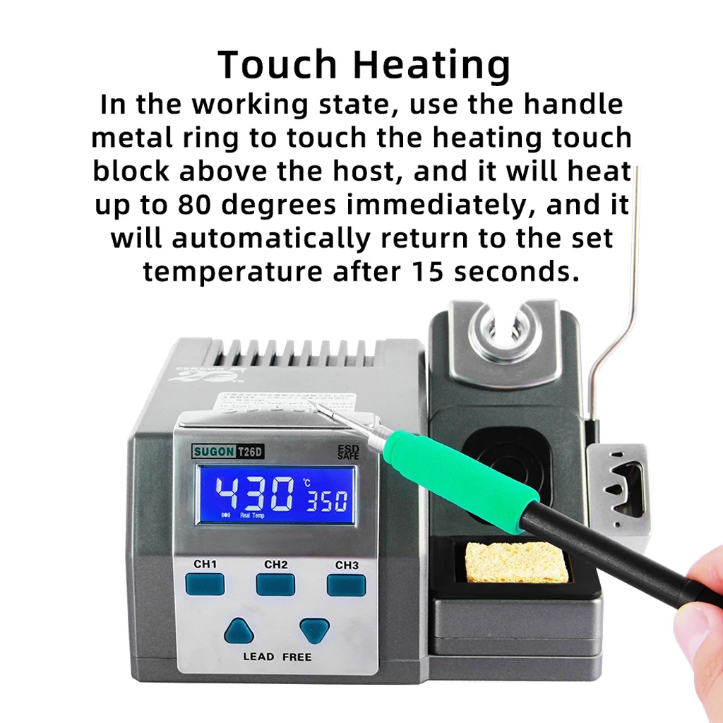 SOLDER SUGON T26D FREE JBC ORIGINAL Solder SUGON T26D + Mata Micro Soldering (mata solder C210) Sold