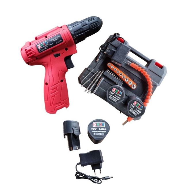 bor cas electrik cordless 12V mesin bor cordless 12Vtermurah electric cordless 12V terlengkap bor ba