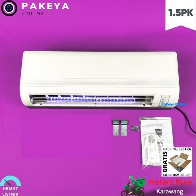 KIPAS ANGIN DINDING MODEL AC REMOTE KARAKTER LED ICE GEL PORTABLE