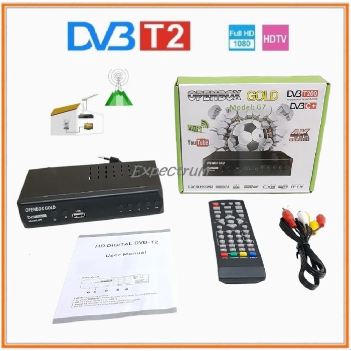 Receiver Set Top Box Tv Digital Dvb T2, Siaran Tv Digital Receiver Stb. Hdmi
