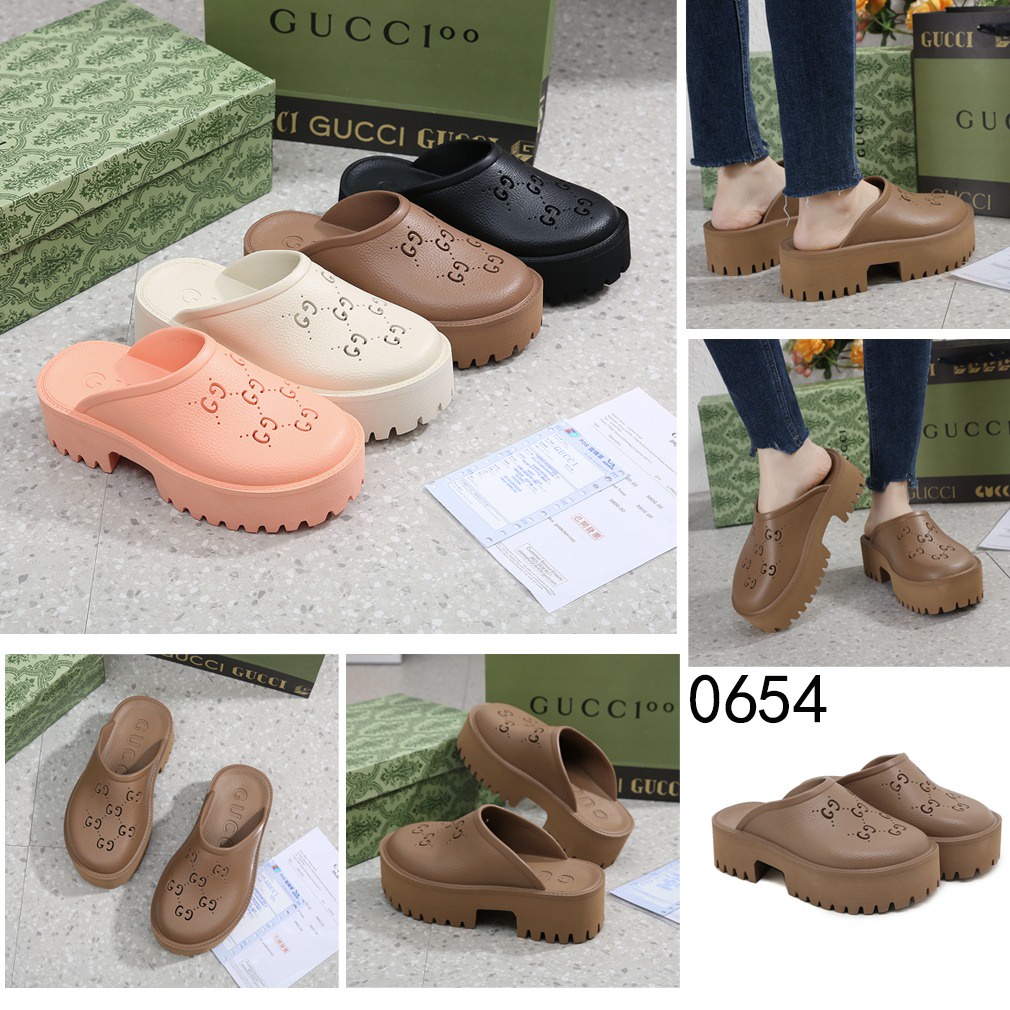 GC GG-Perforated Rubber Clogs 0654