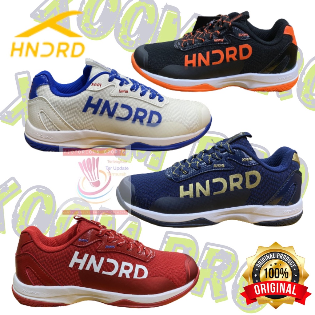 SEPATU BADMINTON BULUTANGKIS HUNDRED XOOM PRO JR ORIGINAL