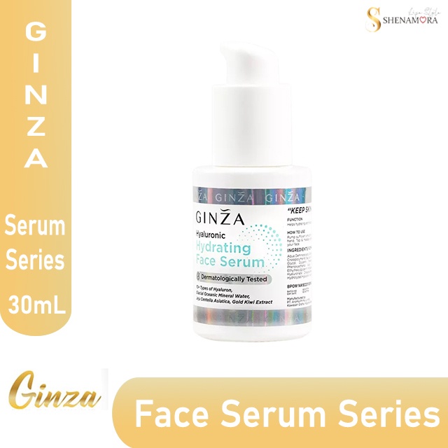 Ginza Face Serum Hyaluronic Hydrating 30ml | BIRU