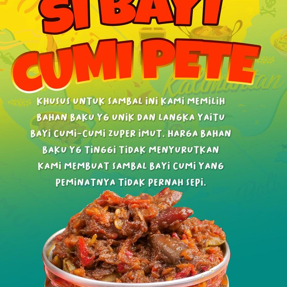 

㍾ Sambal Baby Cumi PETE ↦