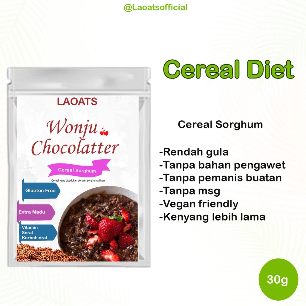 

Sereal Diet Pelangsing Penurun Berat Badan Rolled Oat Almond Milk Chia Seed Oatmeal Rendah Gula Sorghum Laoats All Variant