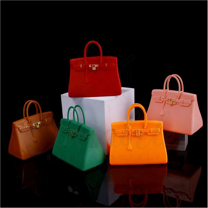 Cake Topper Mainan Tas Hermes Mini