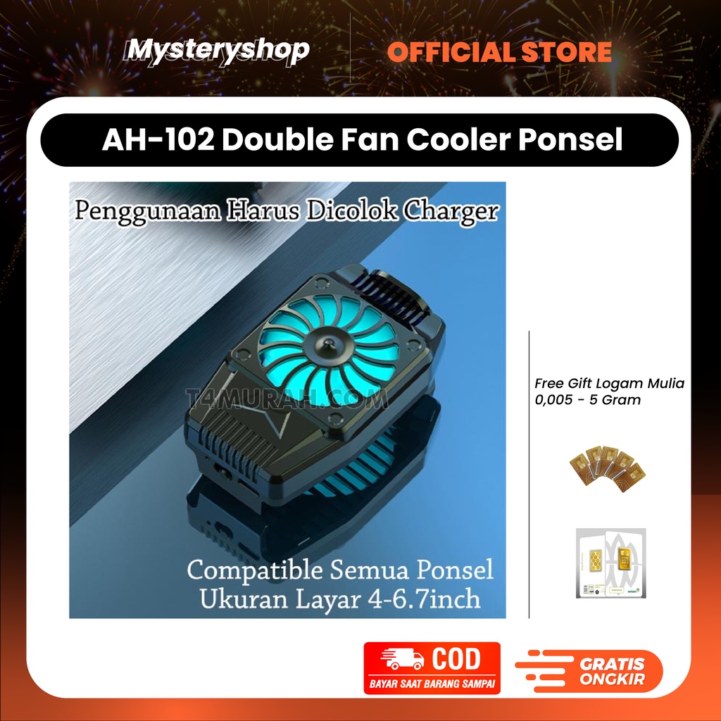 KIPAS COOLER FAN PENDINGIN HP HIGH SPEED PORTABLE GAMING promo cod