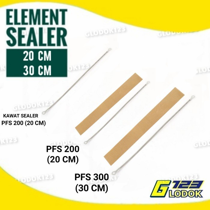 Kawat Element Elemen Pres Plastik Impulse Sealer