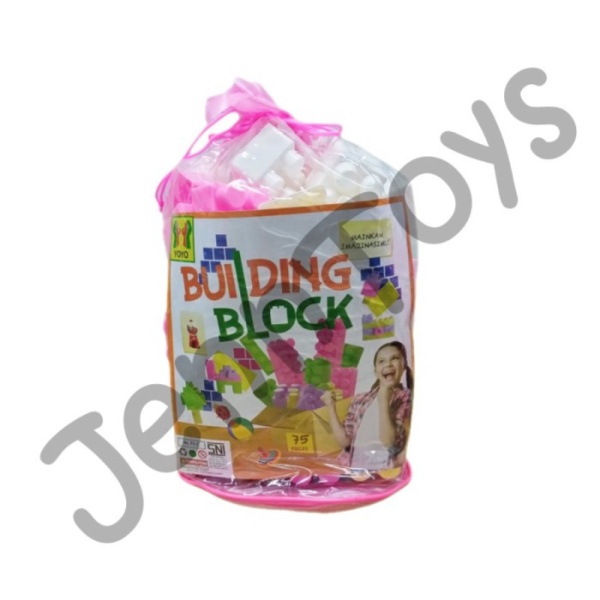 

Susun Building Block Dijual - JennToys 75pc Mainan - Anak BALOK Balok Berkualitas