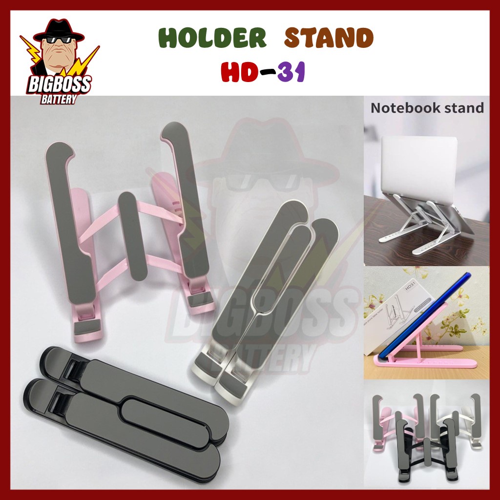 Holder Meja NB HD31 Table Phone Holder Dudukan Stand HP Phone Folding