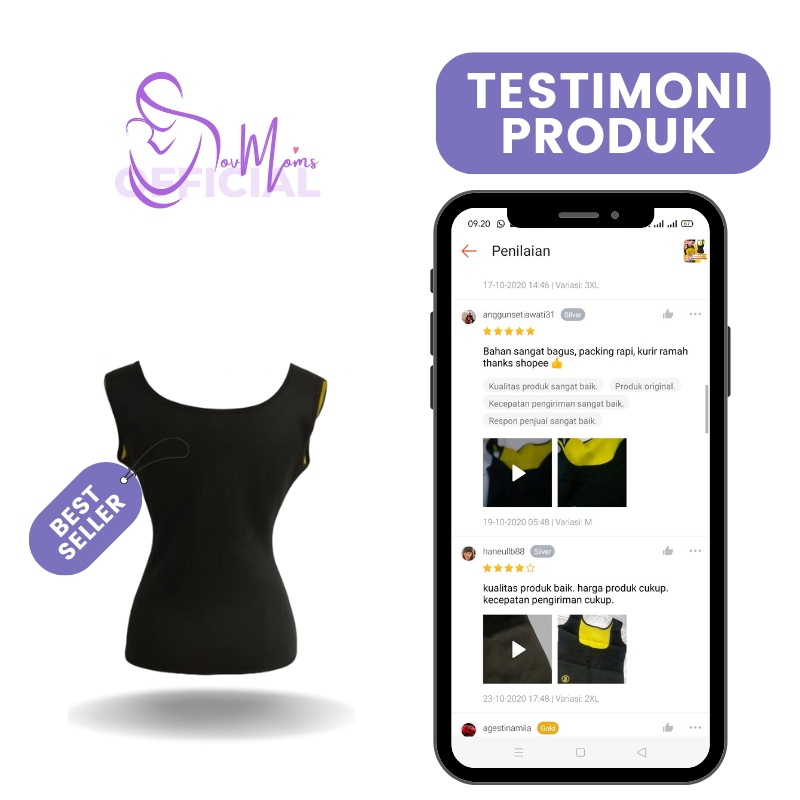 Korset Olahraga CAMI Tengtop Baju Pelangsing Pembakar Lemak Neotex Pengecil Perut Buncit Wanita Tangtop Corset Olahraga Gym Fitness Senam Cewek Peramping Pinggang Penghilang Lemak Perut Buncit Baju Sauna Nyaman Neotex Hot Shaper Original