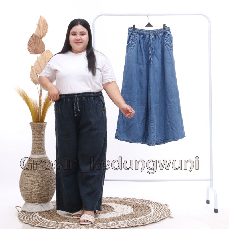 KULOT JEANS JUMBO BIG SIZE MUAT BB 90 KG