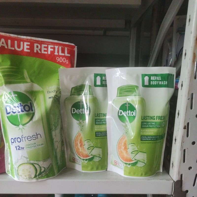 dettol bodywash lasting fresh ukuran Randoom 900g/800g