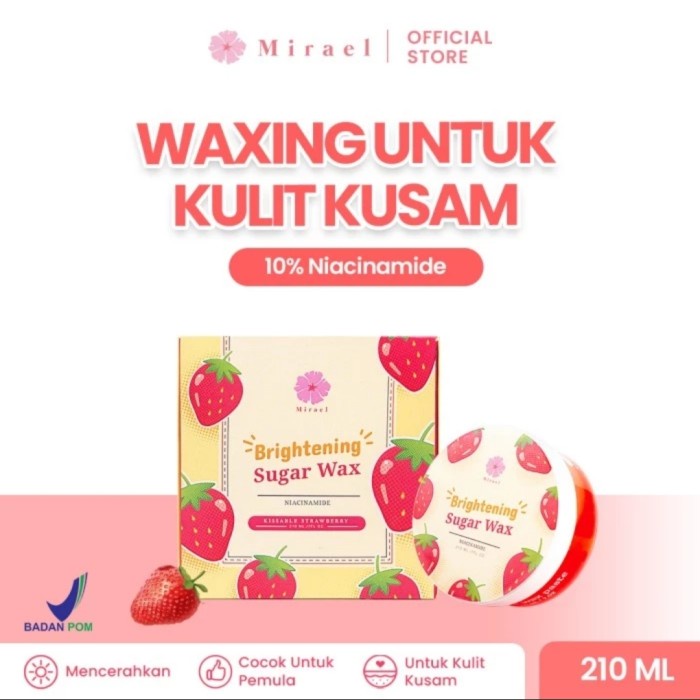 Wax Mirael Sugar Waxing Kit 210Ml Original Bpom Sugar Wax Kit