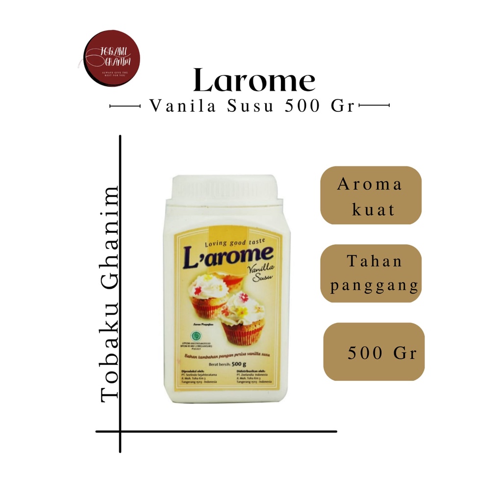 

LAROME VANILLA SUSU 500 GR