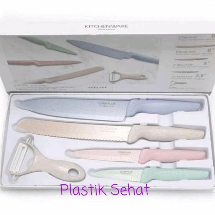 Pisau Set Lock n Lock Ori