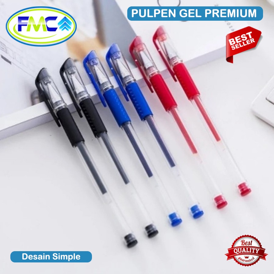 Pulpen Gel Internasional Standard Premium Pen Tinta Cair Pena Gel Pena Sekolah Pulpen Warna Murah Perlengkapan Sekolah Ballpoint Kantor