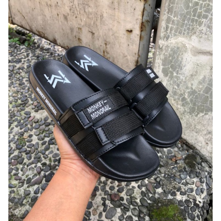 Sendal Slip On Pria Sandal Selop Monkey Monorail Original Sandal Pria Slides