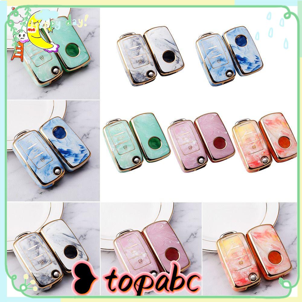 Top Remote Key Case Full Protection Pelindung Kulit Cover Fob Kunci