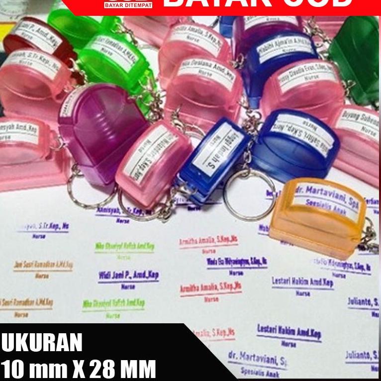 

• STEMPEL NAMA | DOKTER | BIDAN | PERAWAT | NIP | NAMA NOMOR HP | JABATAN ド