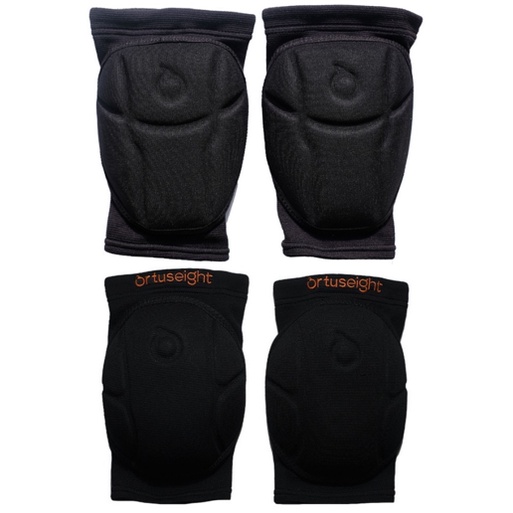 PELINDUNG LUTUT ORTUSEIGHT / KNEEPAD ORTUSEIGHT SCUDO &amp; OLYMPICO  KNEEPAD - BLACK