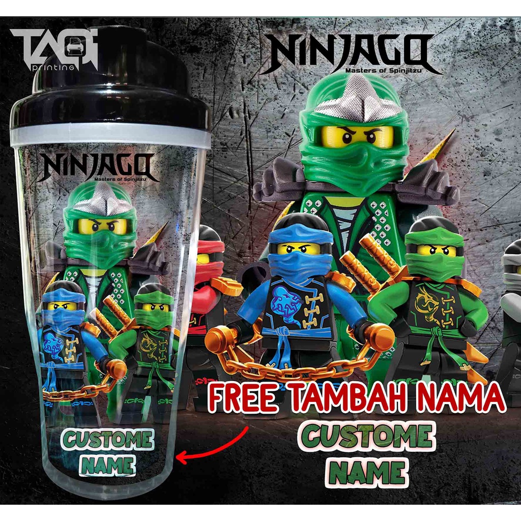 NINJAGO KADO SPESIAL TUMBLER NINJAGO CUSTOME NAMA