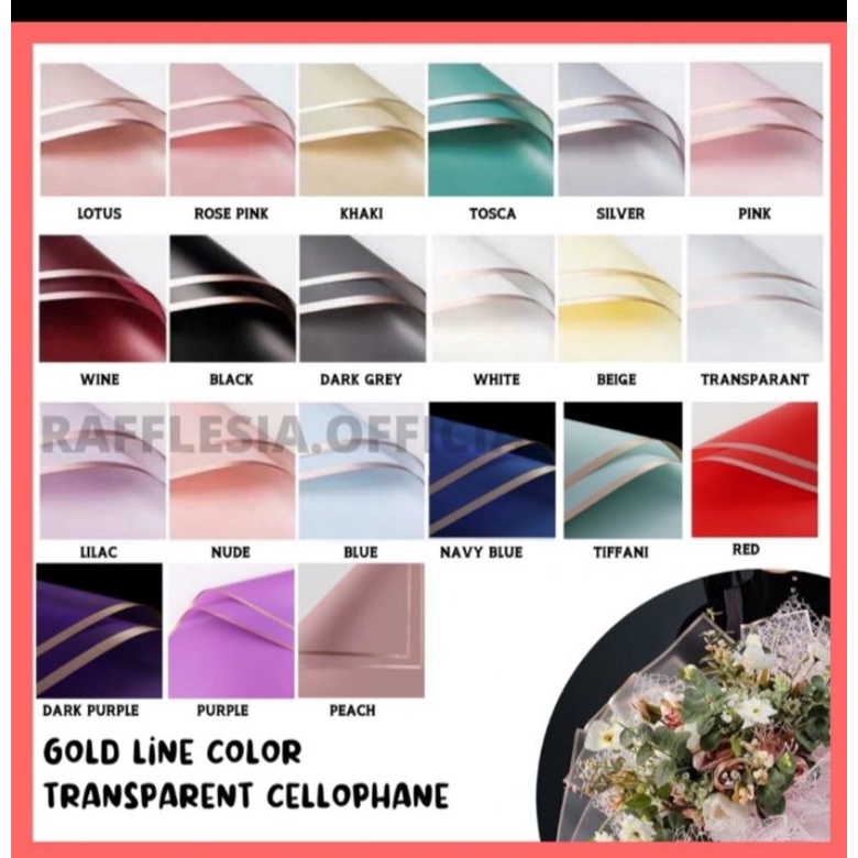 

TERMURAH !! Kertas Cellophane, kertas Buket Free Kerdus packing, wrapping buket, bucket, kertas buket